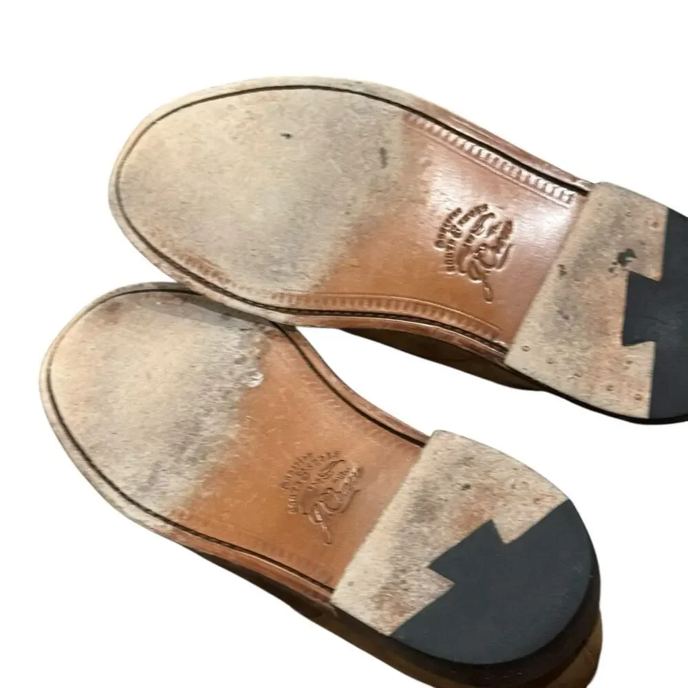 J. Crew Men's Ludlow Derbys Dress Shoes Lace Up in Snuff Suede Size 9